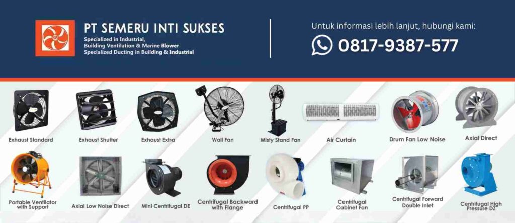 distributor exhaust fan